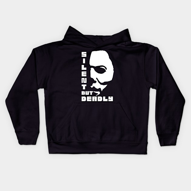 Silent but Deadly X - Michael Myers Kids Hoodie by LopGraphiX